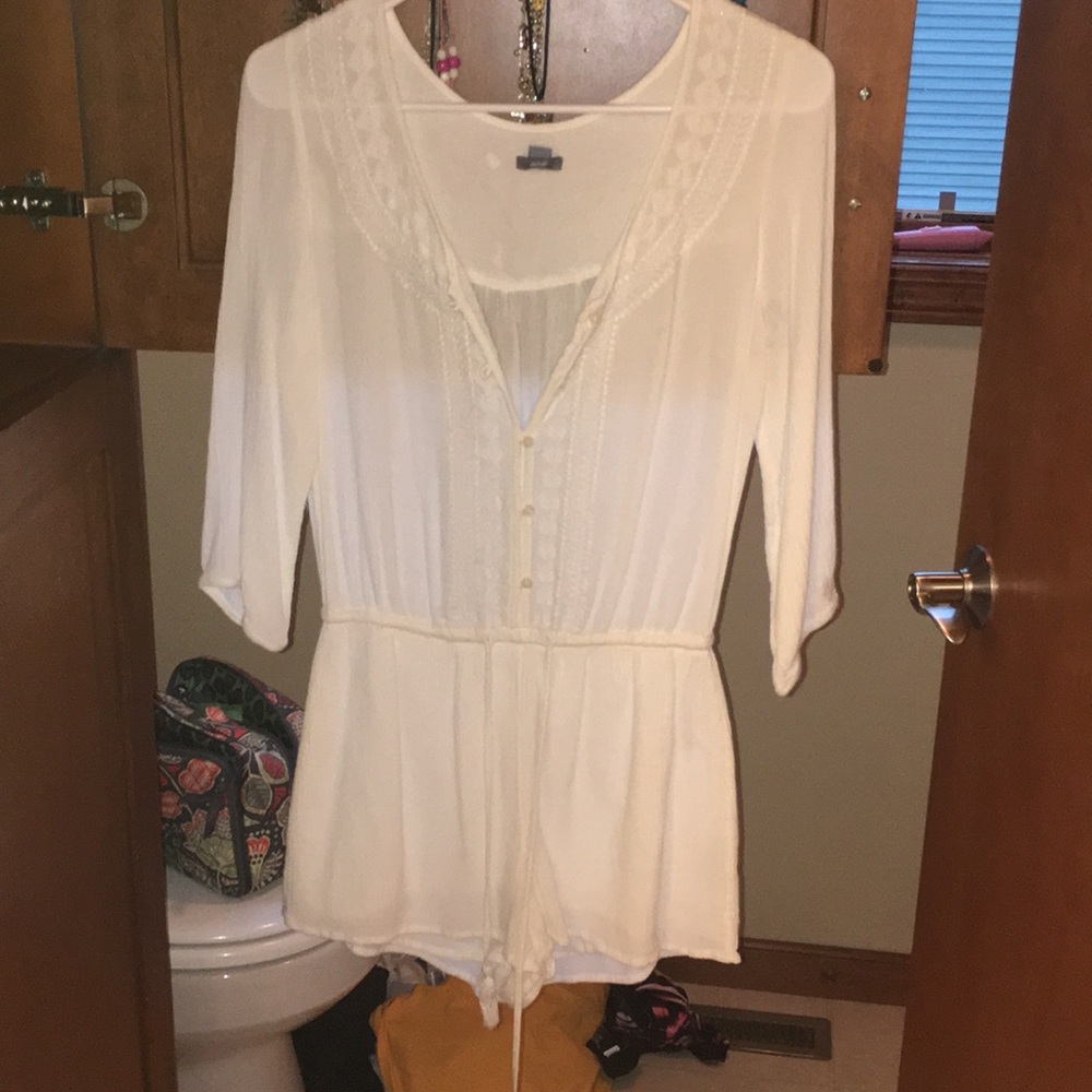 White romper